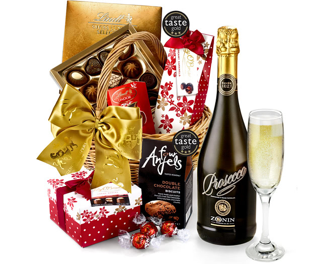Chocolate Indulgence Hamper With Prosecco